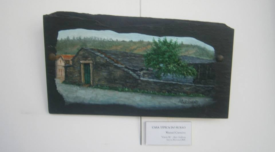 Um dos quadros do Museu da Louça