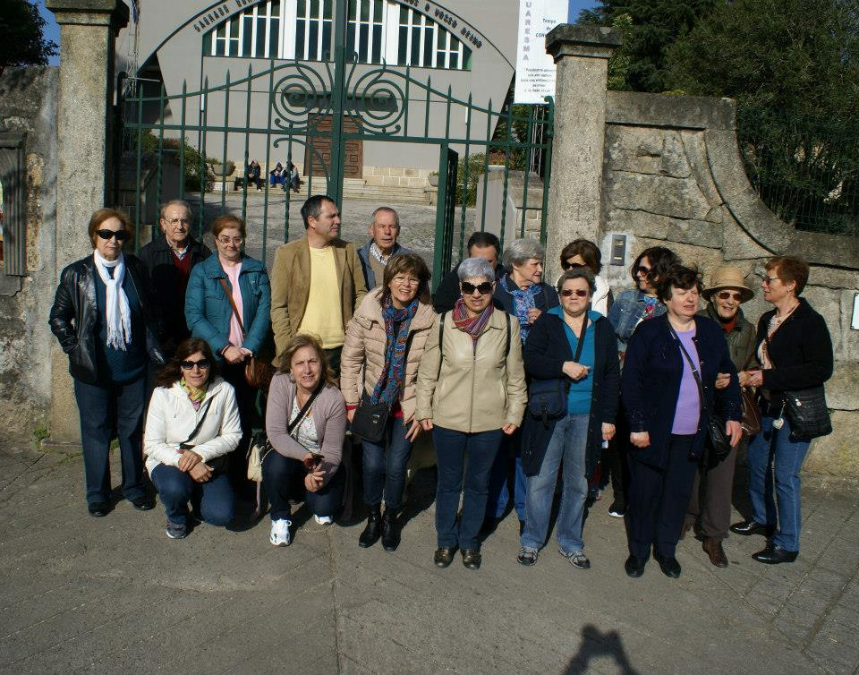 A hora da partida para um pequeno passeio histórico